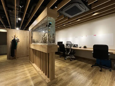 木視率が上級レベルのオフィス